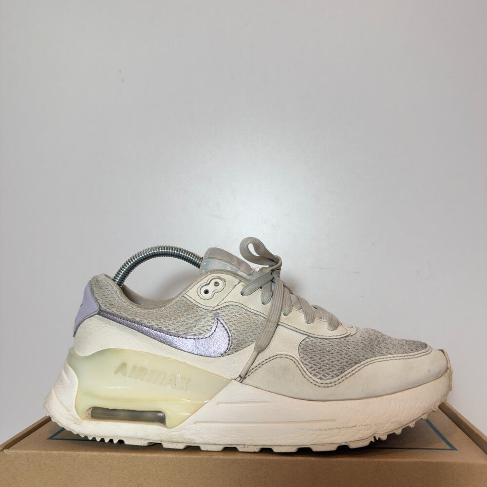 Nike Air Max SYSTM Womens Size 10 Purple White Sail Indigo Haze Sneakers Shoes